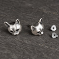 Shadow Cat Stud Earrings